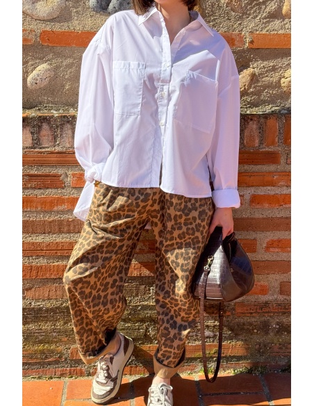 Johanna Leopard Kamelhose JUDIE