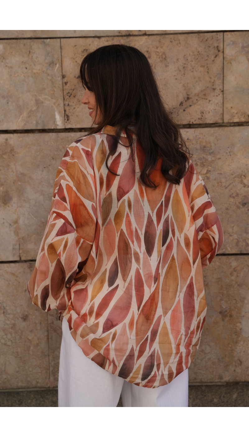Blouse Feuilles Banditas MIRABOLA