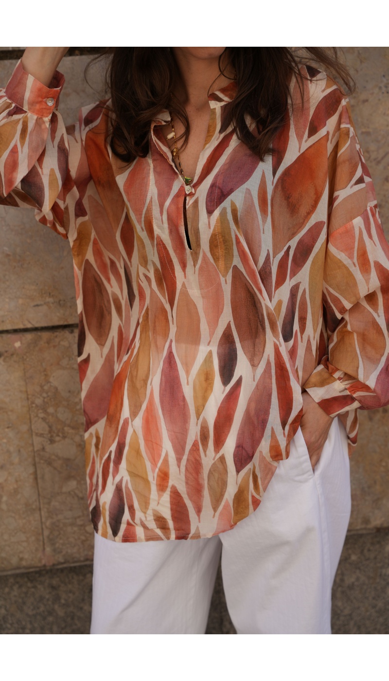 Banditas Leaf Blouse MIRABOLA