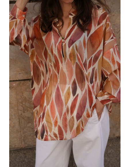 Blusa Banditas Hojas MIRABOLA