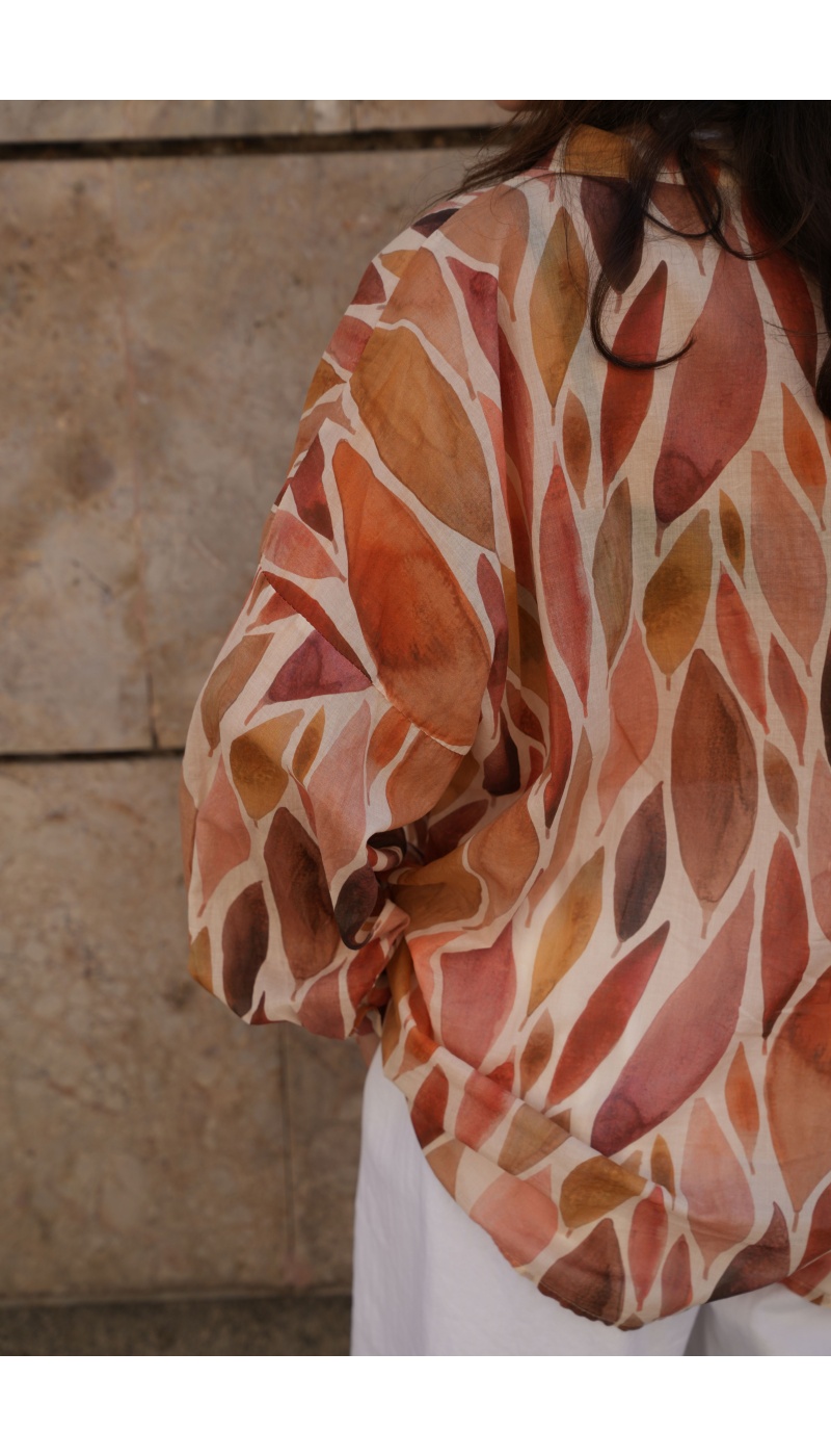 Banditas Leaf Blouse MIRABOLA