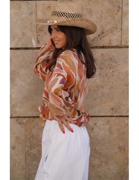 Banditas Leaf Blouse MIRABOLA