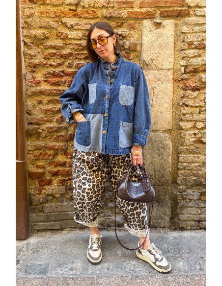 Johanna CALINE Jeans Top - Estilo Chic para Mujer