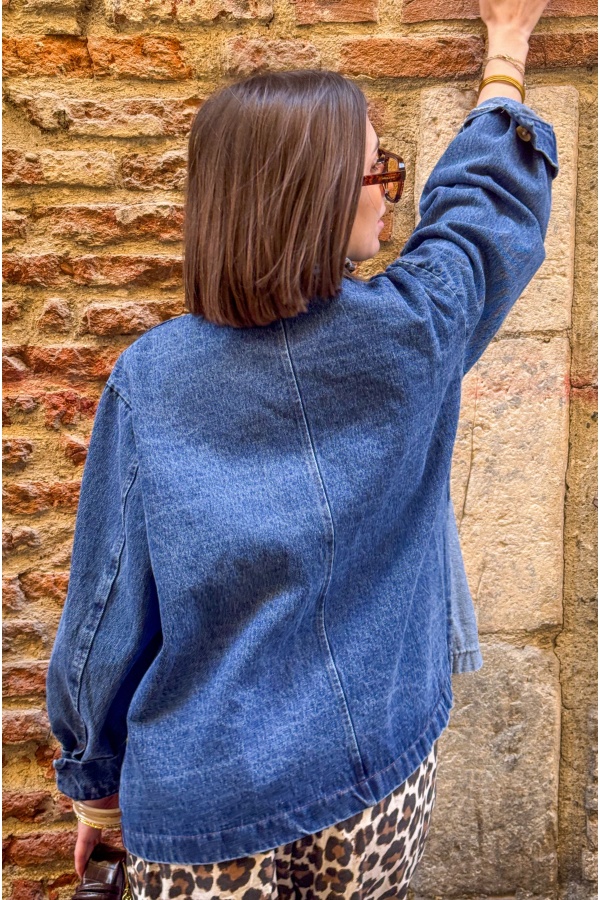 Johanna CALINE Jeans Top - Chic Style for Women 2