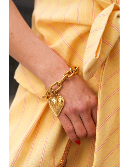 sarl manao bijoux COEUR DORE BRACELETS