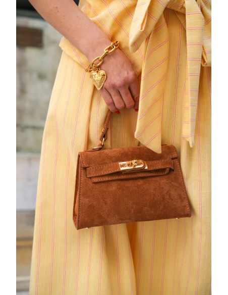 Sac Suédine Camel RICO