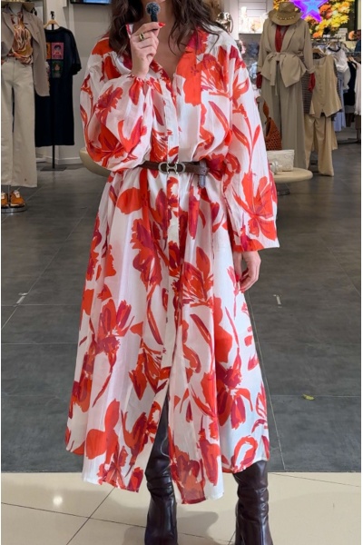 la tienda de alex IMPRI ROUGE ROBES FEMME