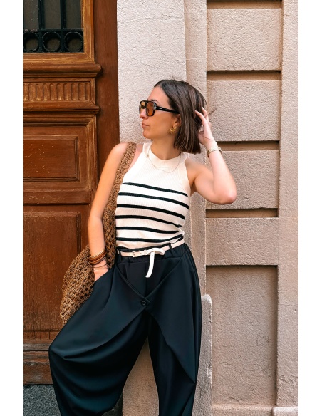 Débardeur Rayure Birch VMSABA