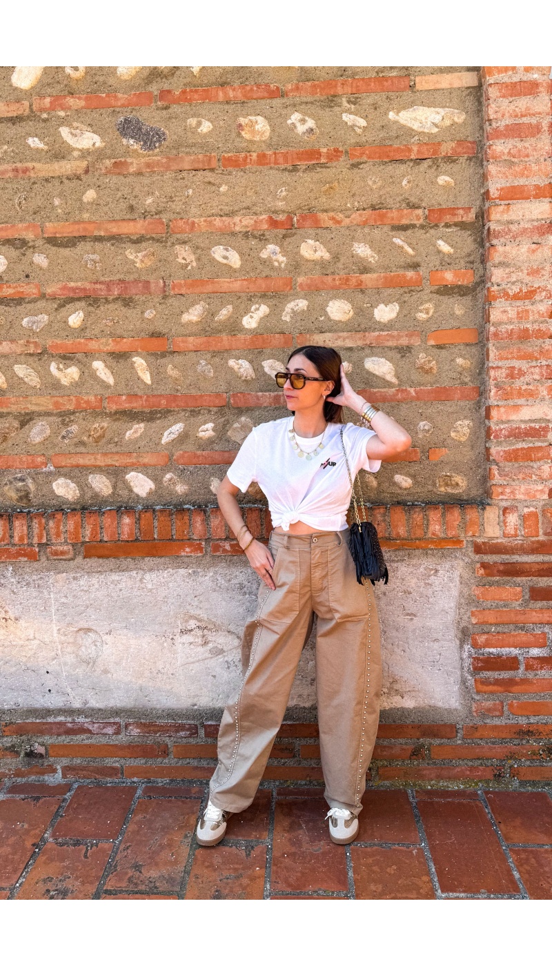 Tee Shirt Amour Blanc ONLARIYA