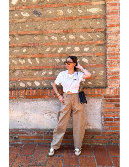 Tee Shirt Amour Blanc ONLARIYA