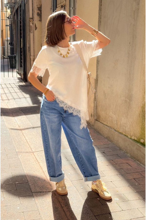 SOPHIA Barrel Denim Jeans