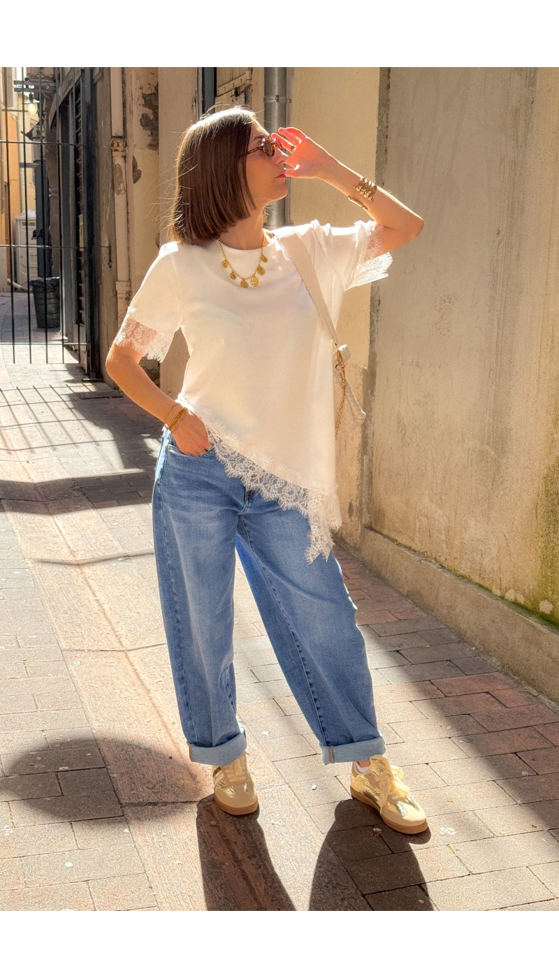 SOPHIA Barrel Denim Jeans