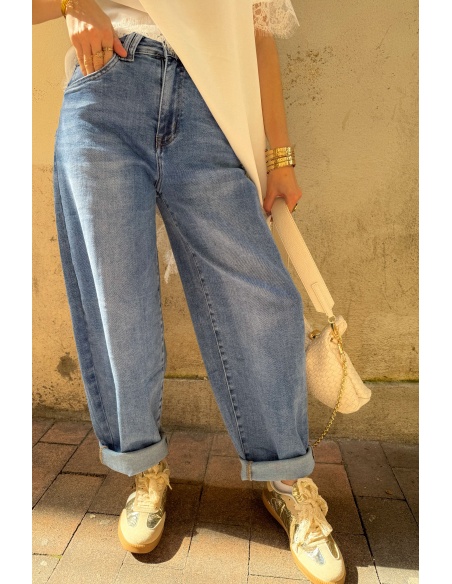 SOPHIA Barrel Denim Jeans