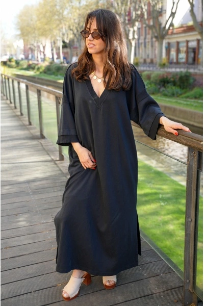 Robe Pull Noire Star Banditas MIRROIR 2