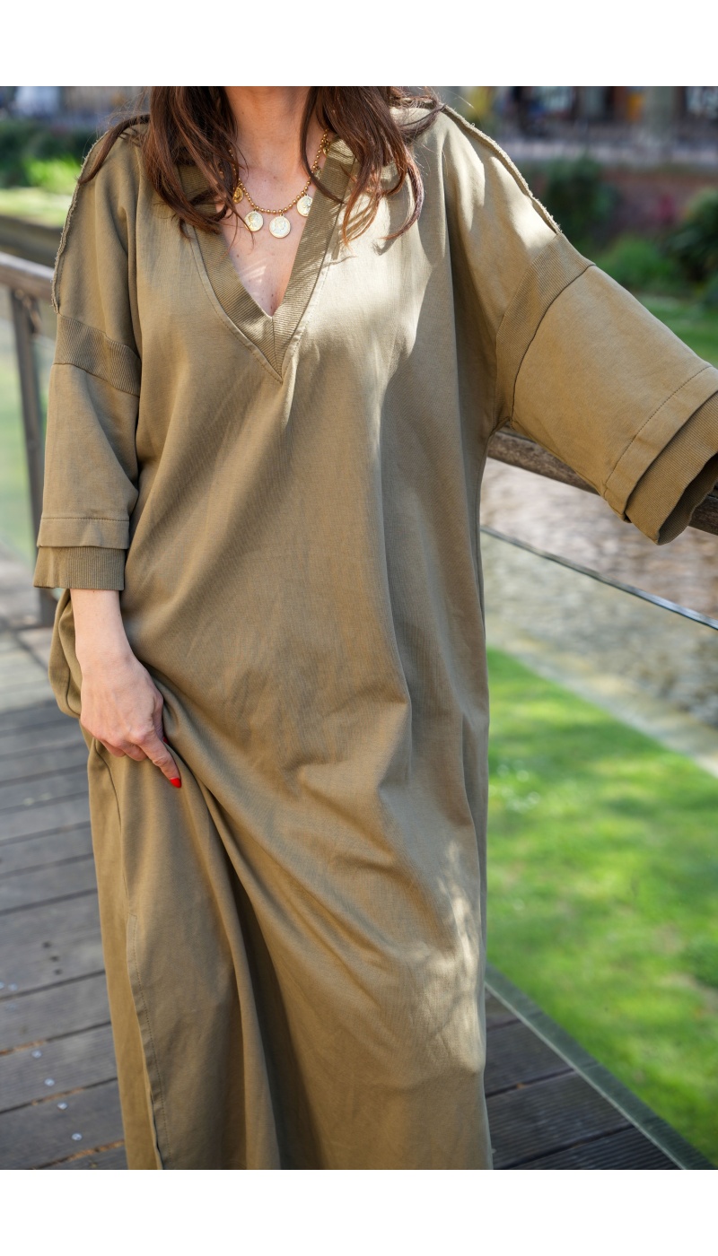 Robe Pull Kaki Star Banditas MIRROIR