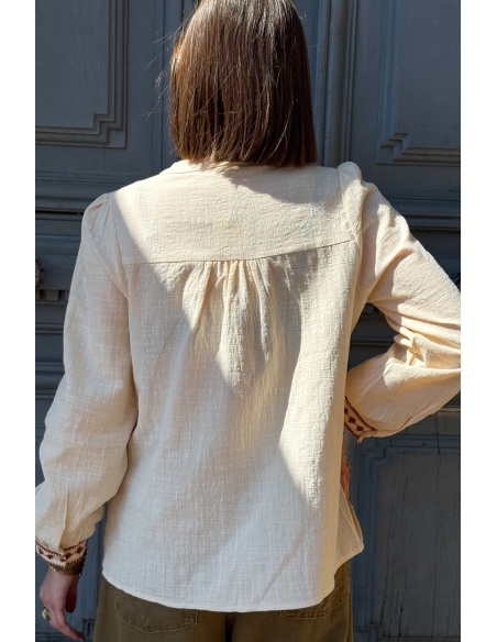 OMY Brick Flowers Bluse