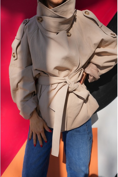 jus de pom and co  BEIGE VESTES FEMME 2