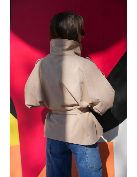 Veste Trench Court Beige CHLOE