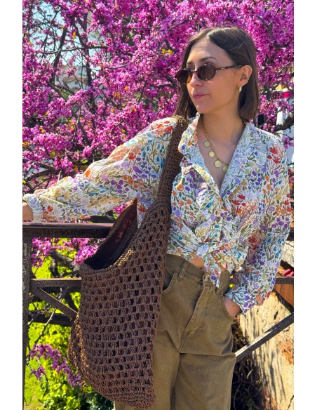 Chemisier Fleurs JOHANNA JEREMIA