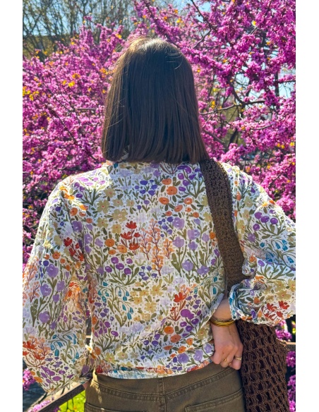 Chemisier Fleurs JOHANNA JEREMIA
