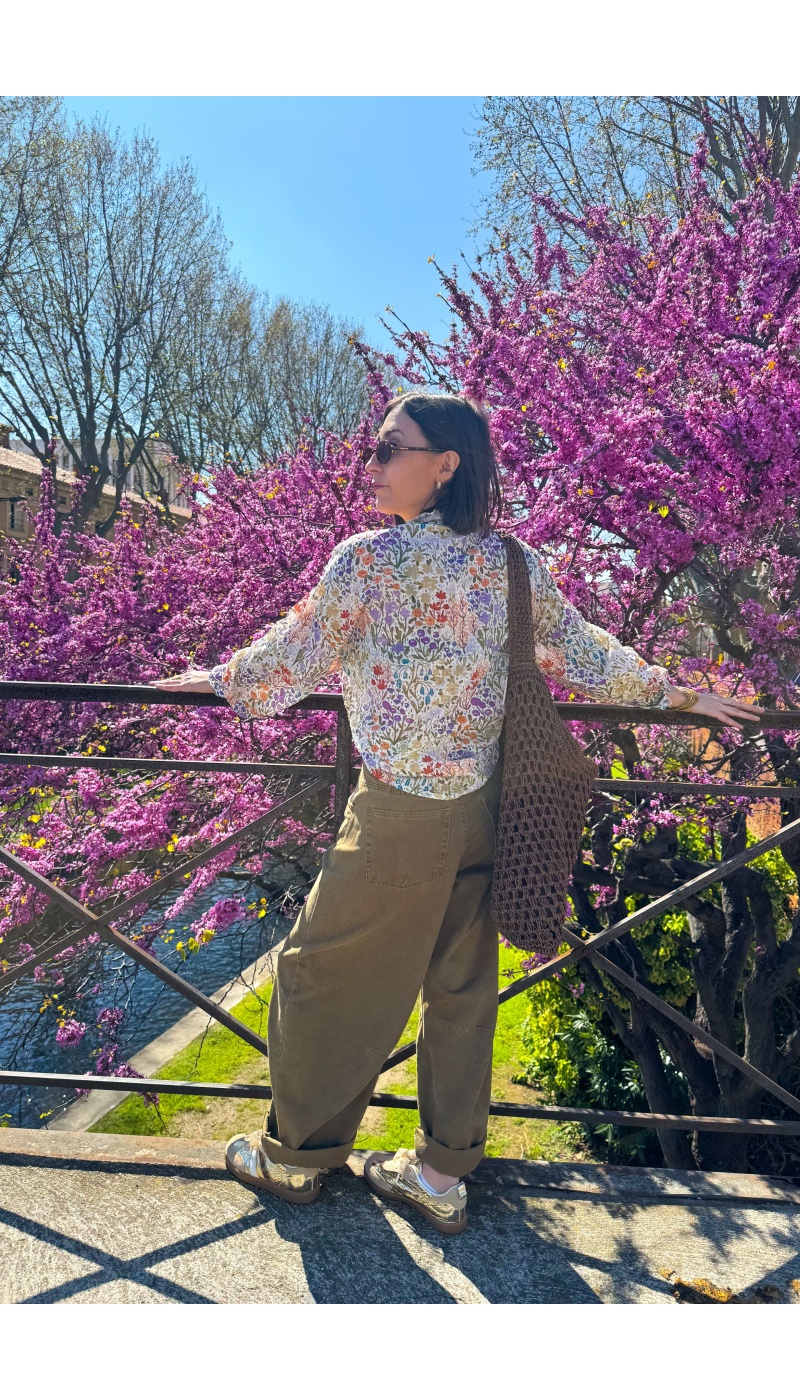 Chemisier Fleurs JOHANNA JEREMIA