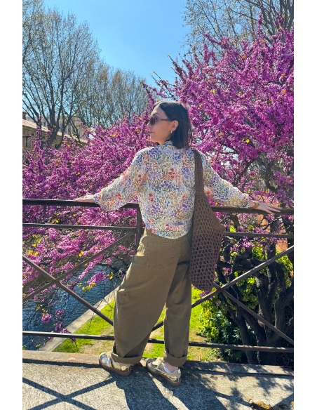 Chemisier Fleurs JOHANNA JEREMIA