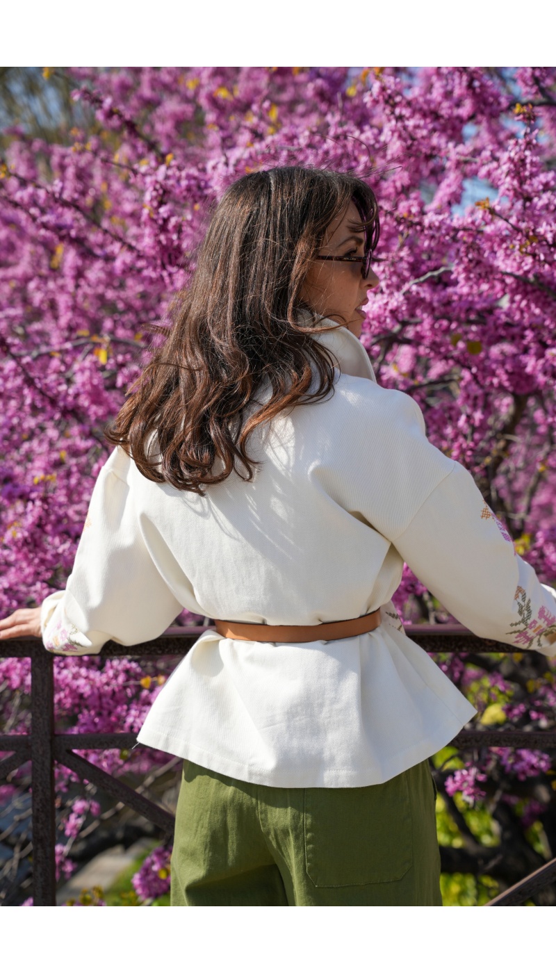 Veste Brodé Multicolore NINA