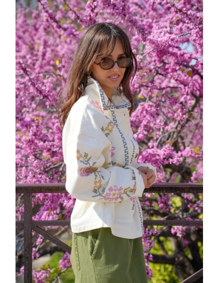 Veste Brodé Multicolore NINA