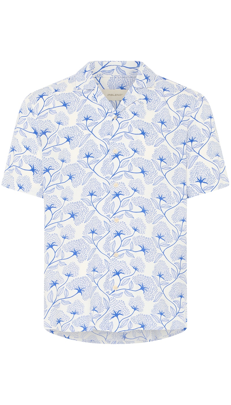 White Flowers Shirt BHARIAN