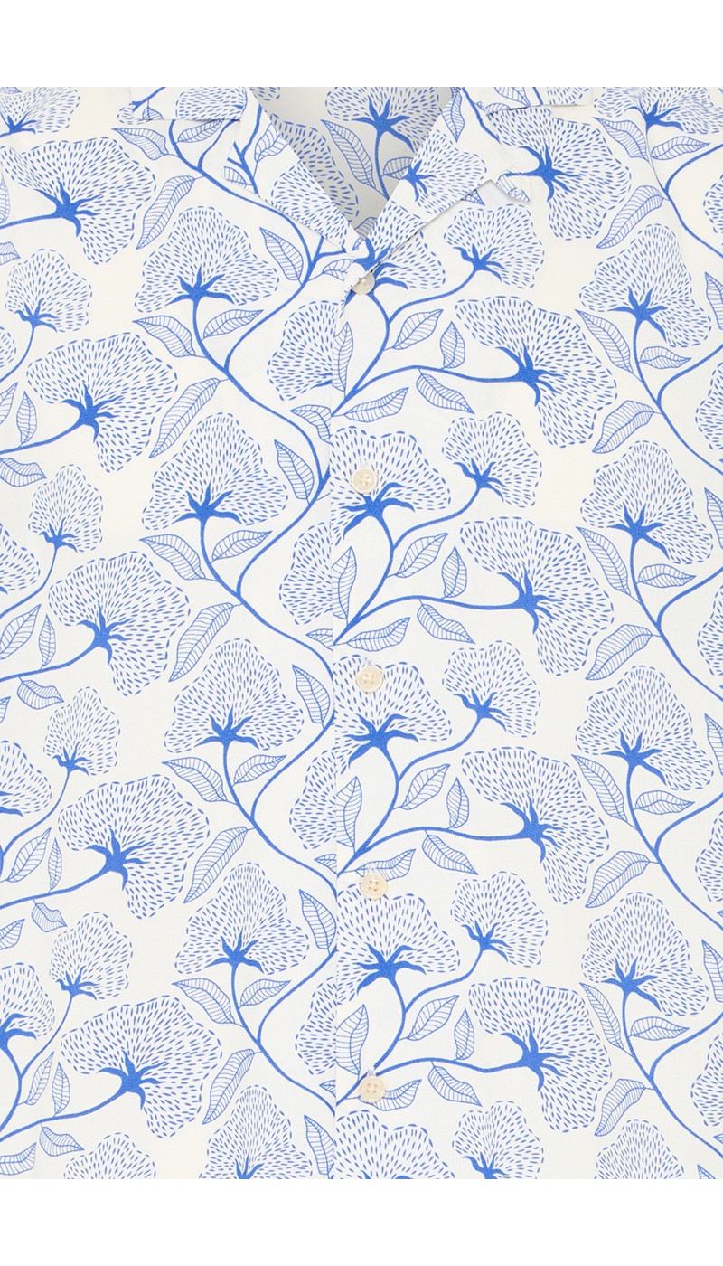 White Flowers Shirt BHARIAN