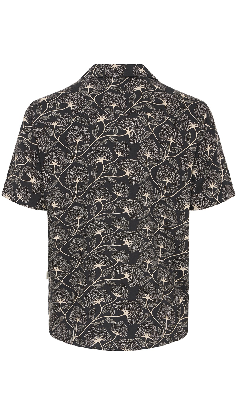 Black Flowers Shirt BHARIAN