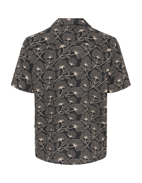 Black Flowers Shirt BHARIAN