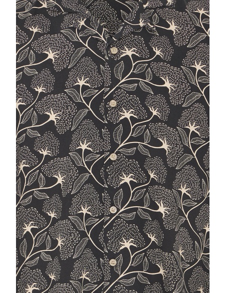 Black Flowers Shirt BHARIAN