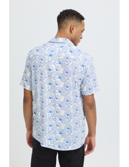 Chemise Fleurs Blanc BHARIAN