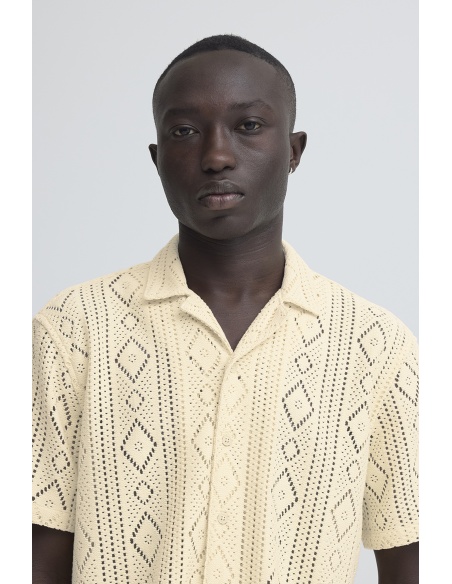 Chemise Ajouré Ecru BHAKON