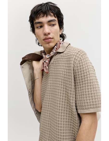 Polo Maille Feather Gray JORNANTUCKET