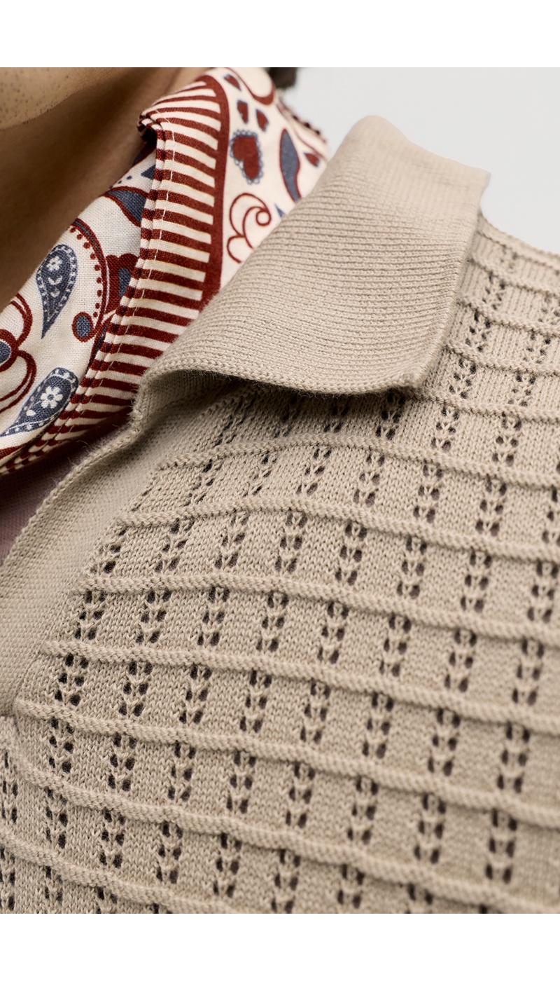 Polo Maille Feather Gray JORNANTUCKET