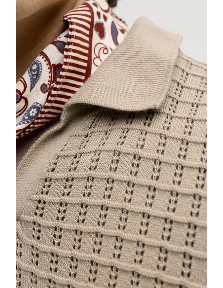 Polo Maille Feather Gray JORNANTUCKET