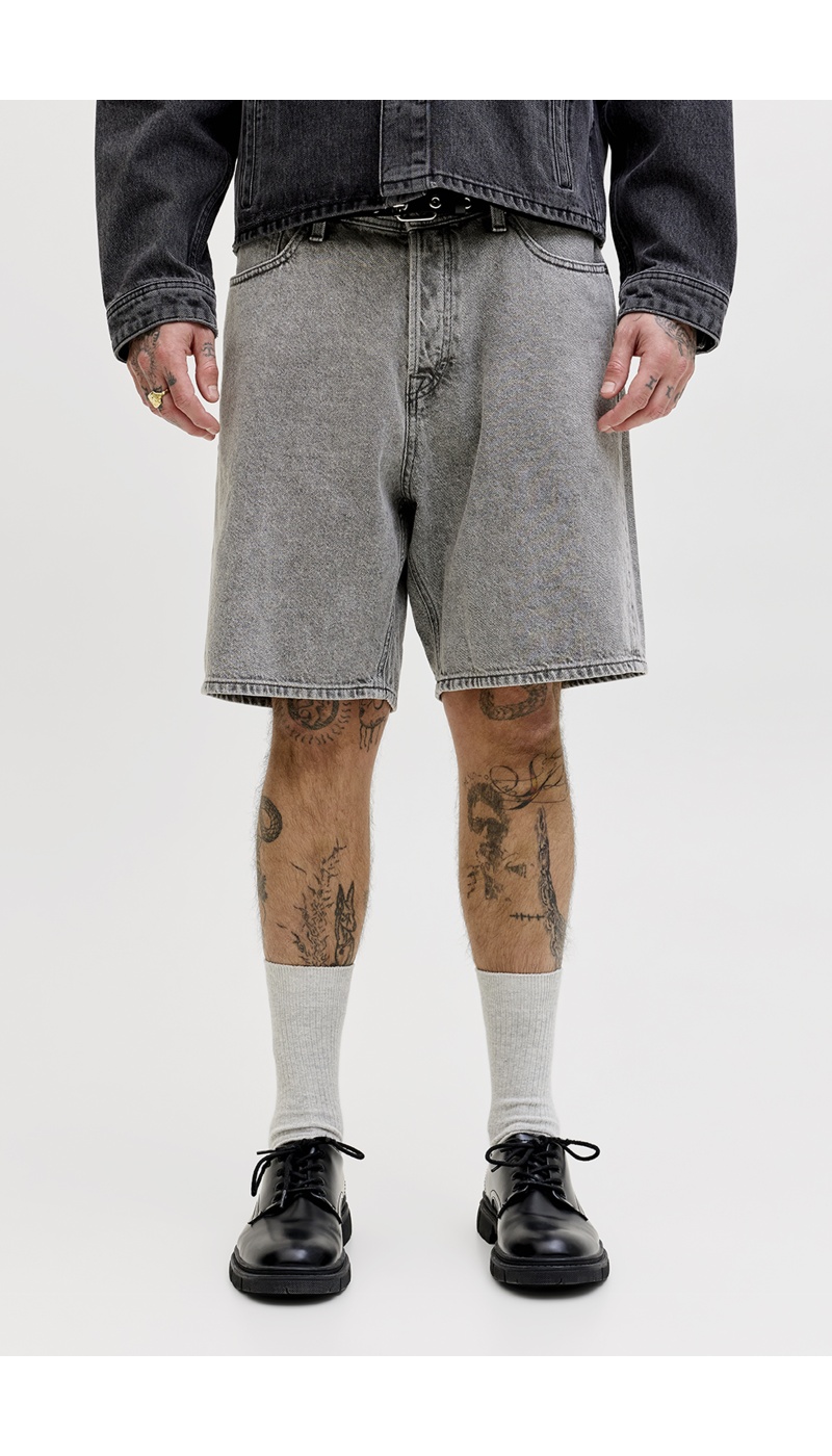 Pantaloncini in denim grigio JJITONY