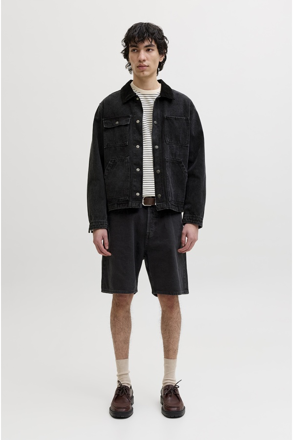 Pantaloncini in denim nero JJITONY