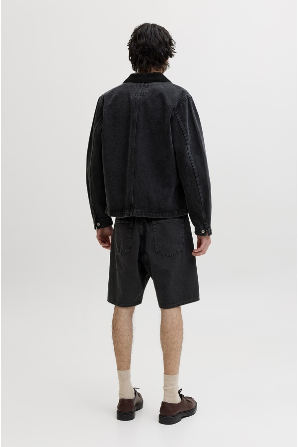 Pantalón Corto Vaquero Negro JJITONY 2