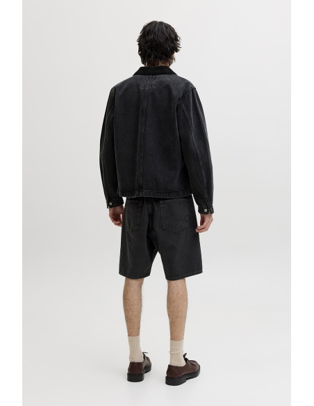 Pantalón Corto Vaquero Negro JJITONY