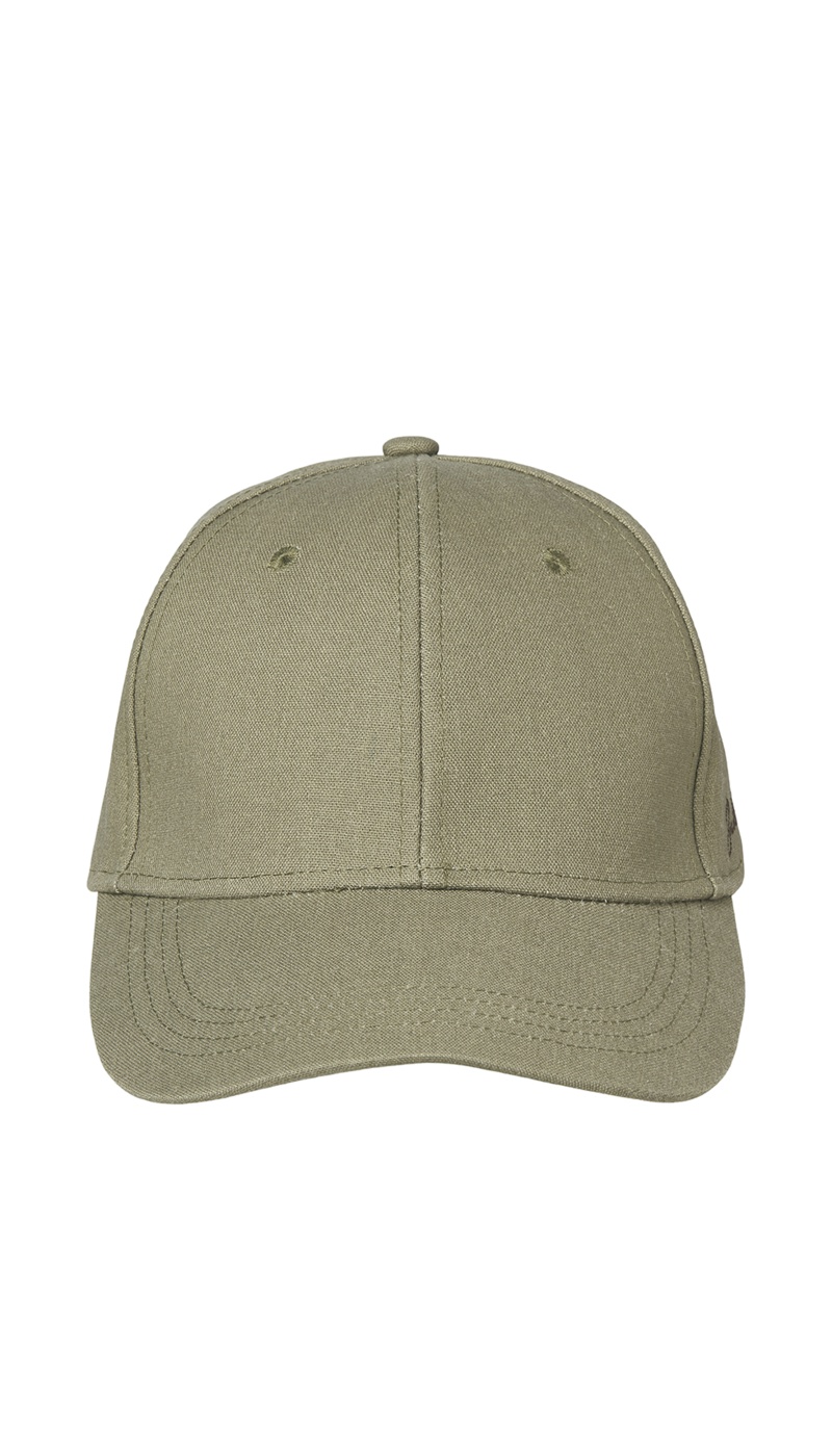 JACBASE Dusty Olive Linen Cap