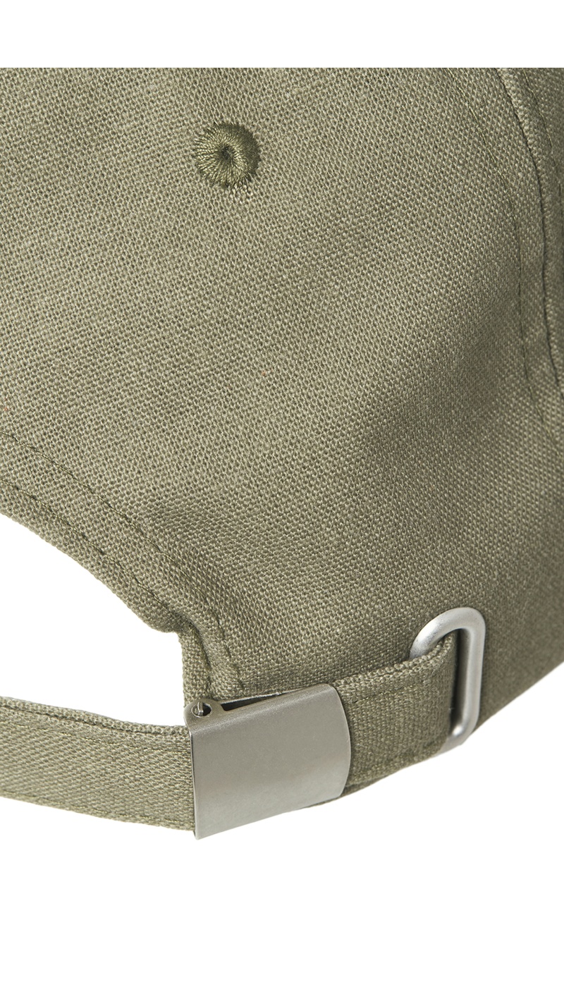 Casquette Lin Dusty Olive JACBASE