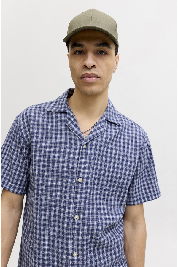 JACBASE Dusty Olive Linen Cap