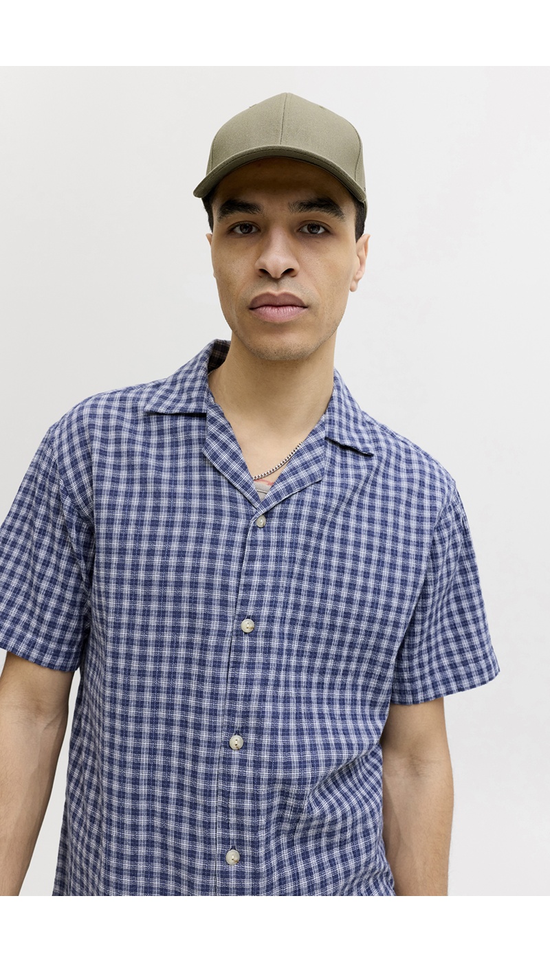 JACBASE Dusty Olive Linen Cap