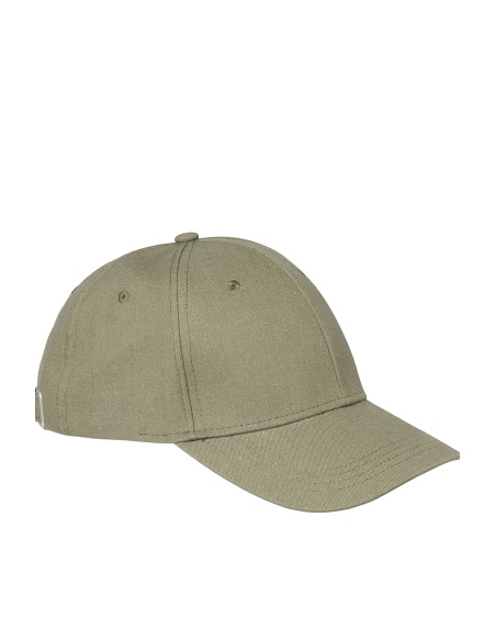 JACBASE Dusty Olive Linen Cap