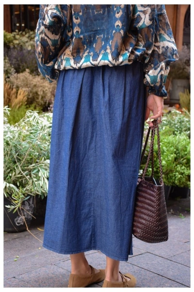 Jupe Longue Denim OMAHA 2