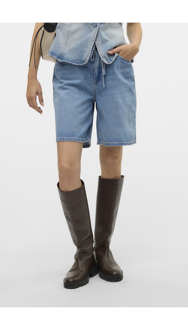 Short Jean Light Blue Denim VMVILLA