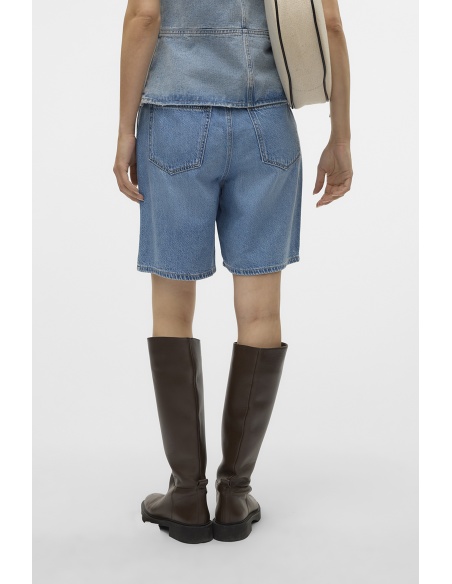 Pantaloncini Jean in denim azzurro VMVILLA